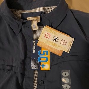 Magellan outdoor sportswear button down shirt